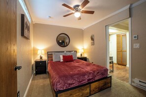 2 Schlafzimmer, Reisekinderbett, kostenloses WLAN, Bettwäsche