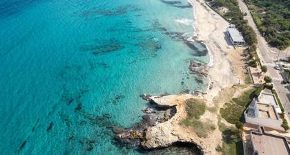 "sul Mare" Luxury House San Foca With Air Conditioning and Wi-fi