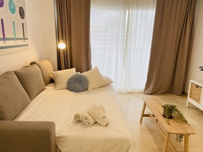 1 Schlafzimmer, Bügeleisen/Bügelbrett, kostenloses WLAN, Bettwäsche