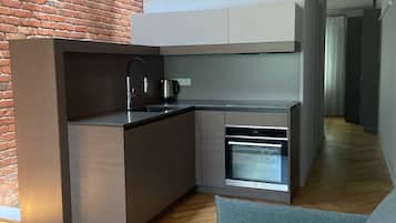 Huoneisto, 1 makuuhuone | Yksityinen keittiö