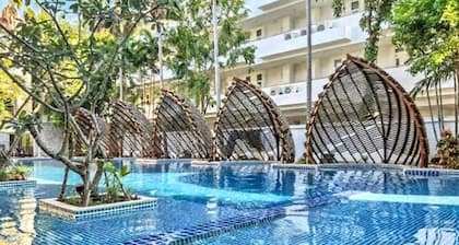 Mykonos Hua Hin - 1 Schlafzimmer Eigentumswohnung Gemeinschaftspool Innenstadt