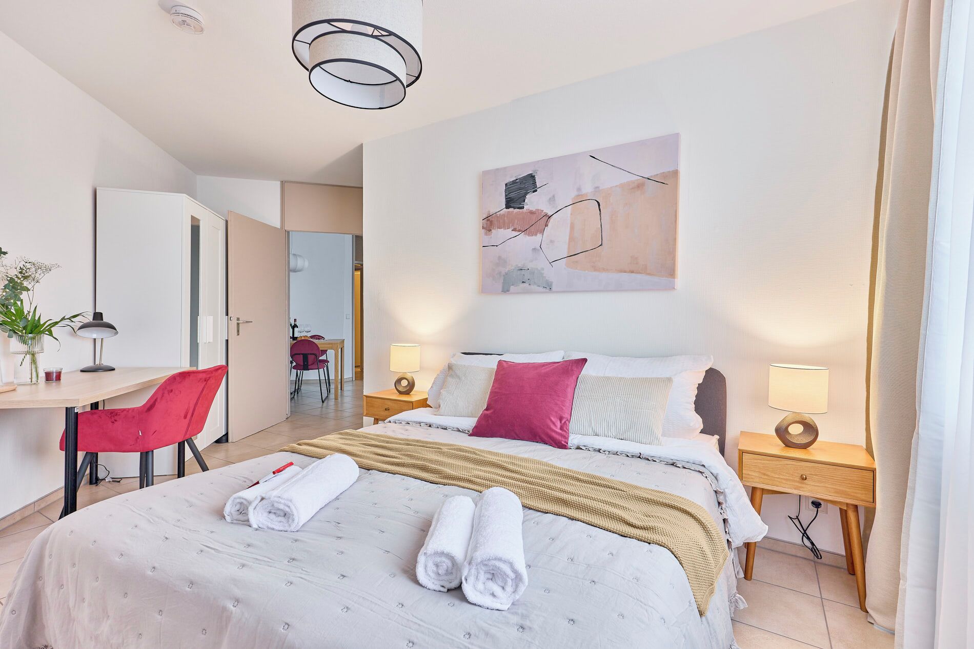 1 Schlafzimmer, Bügeleisen/Bügelbrett, Reisekinderbett, WLAN