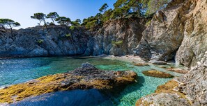 Villa Confort, non-fumeurs, vue mer | Vue sur la plage/l’océan