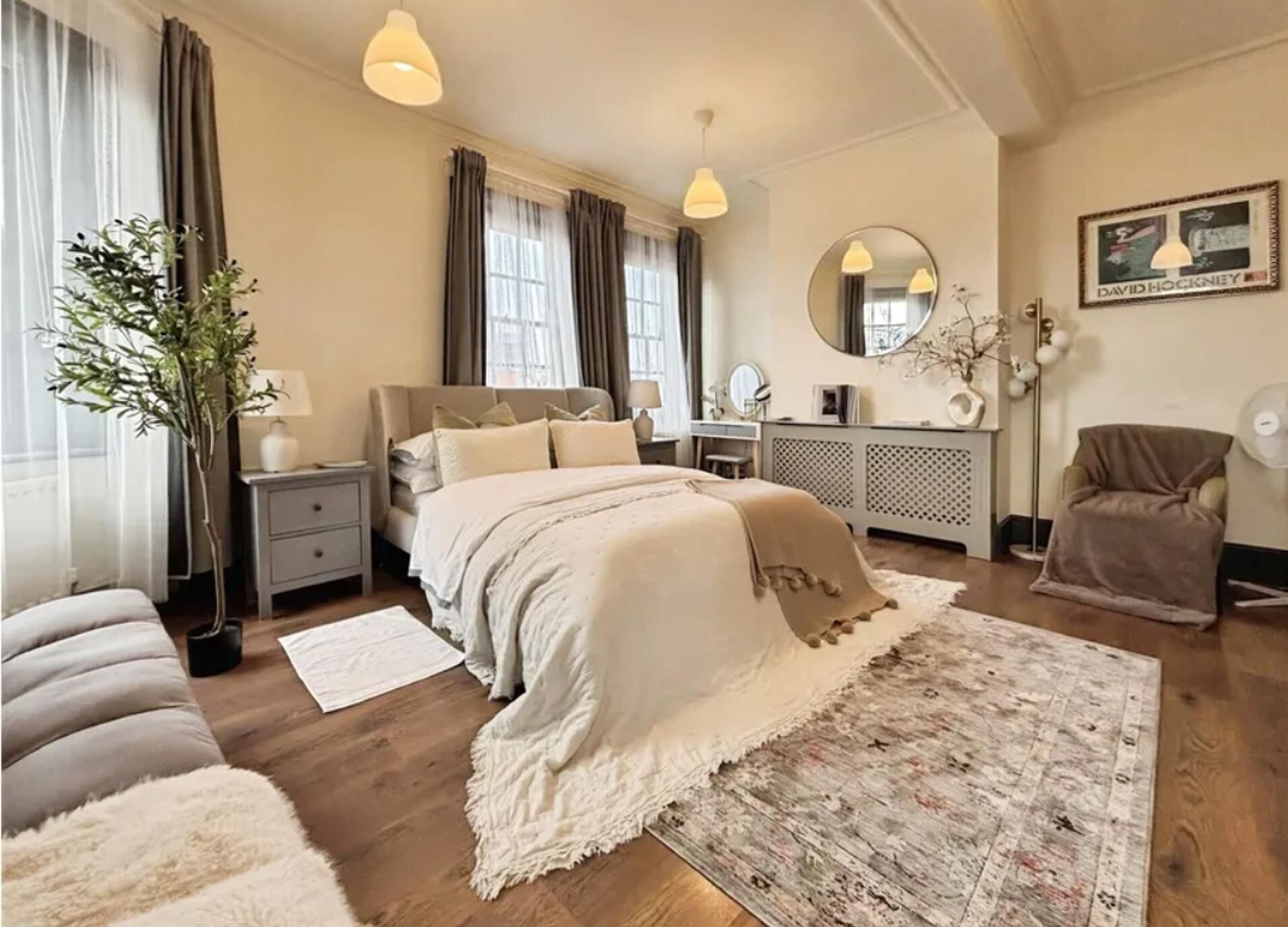 3 bedrooms, iron/ironing board, free WiFi, bed sheets