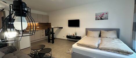 1 habitación, cuna de viaje, wifi gratis y ropa de cama