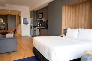 1 غرفة نوم وخدمة الإنترنت