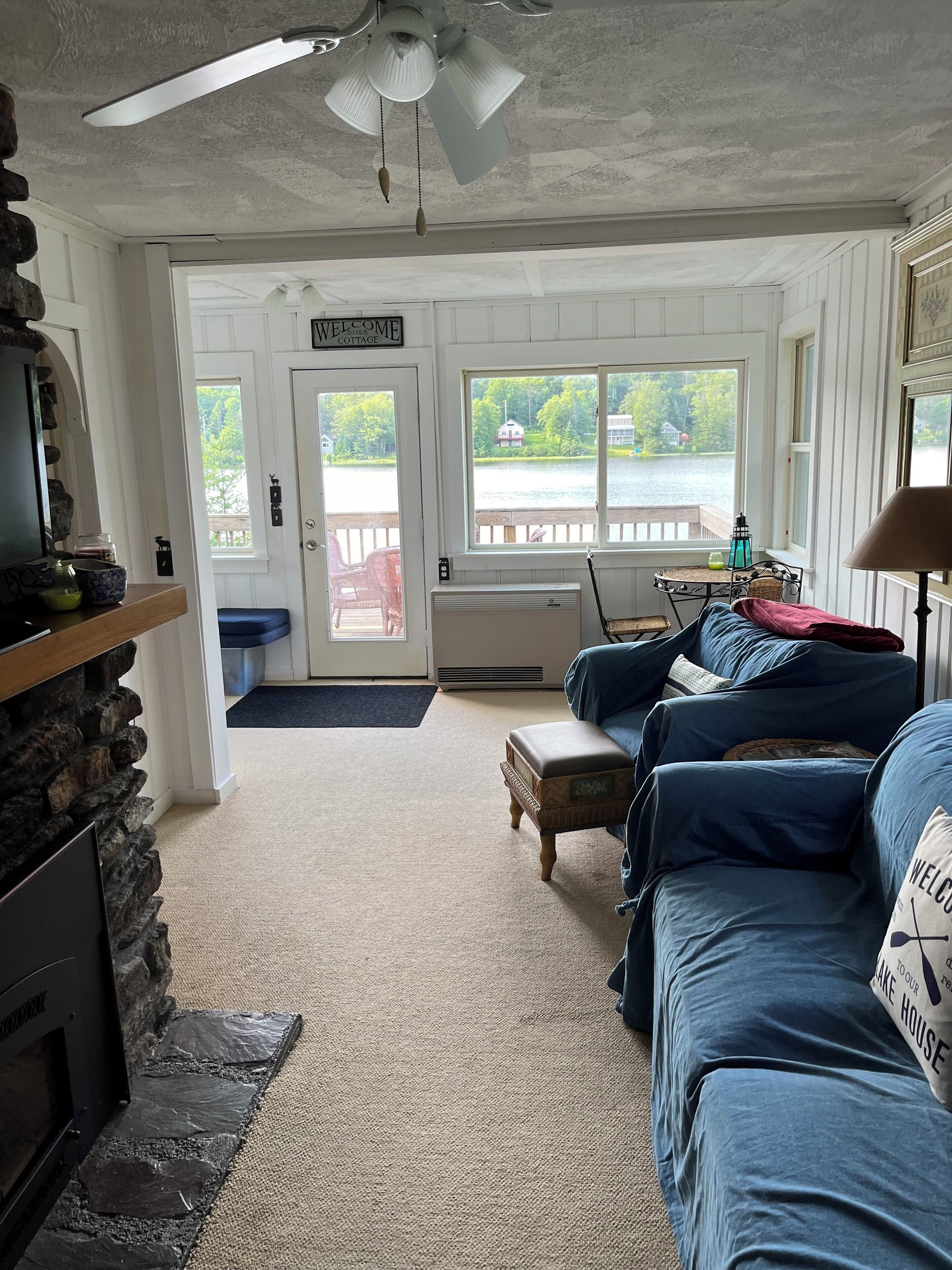 Älytelevisio, takka