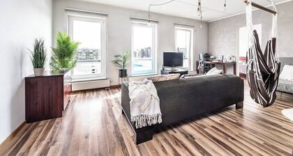 Top floor near ferry terminal. Free parking.