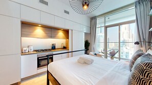 1 makuuhuone, silitysrauta/-lauta, ilmainen Wi-Fi, vuodevaatteet