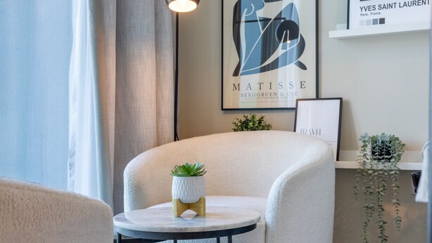 Interior - Cosy Studio l Aesthetic Finishes l Prime Location (Dubai Marina)