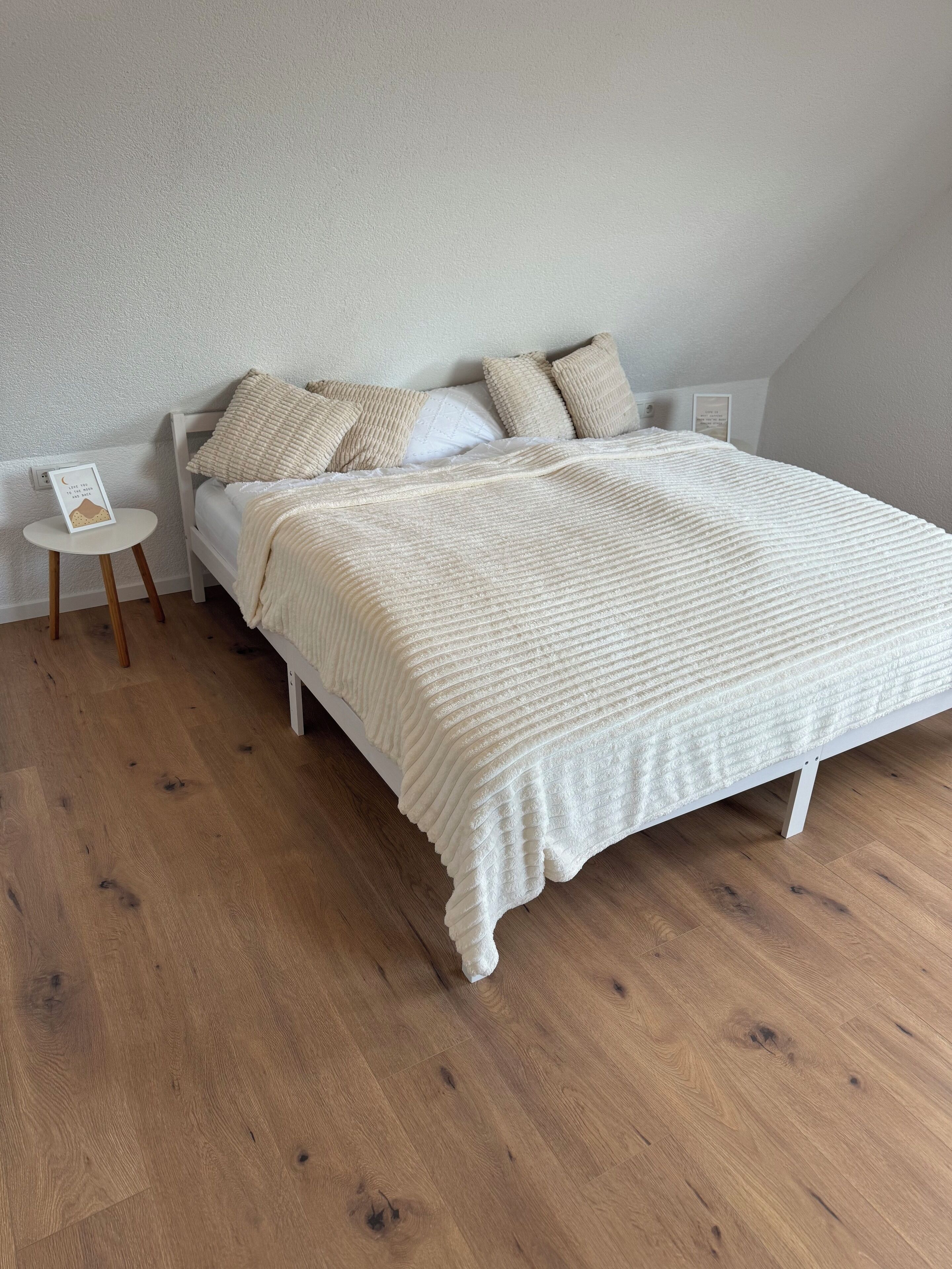 1 bedroom, desk, iron/ironing board, travel crib