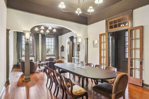 Dining - Boutique 9BR Unit with Pool | Steps from French Q (New Orleans)