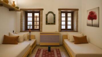 1 bedroom, iron/ironing board, travel crib, WiFi