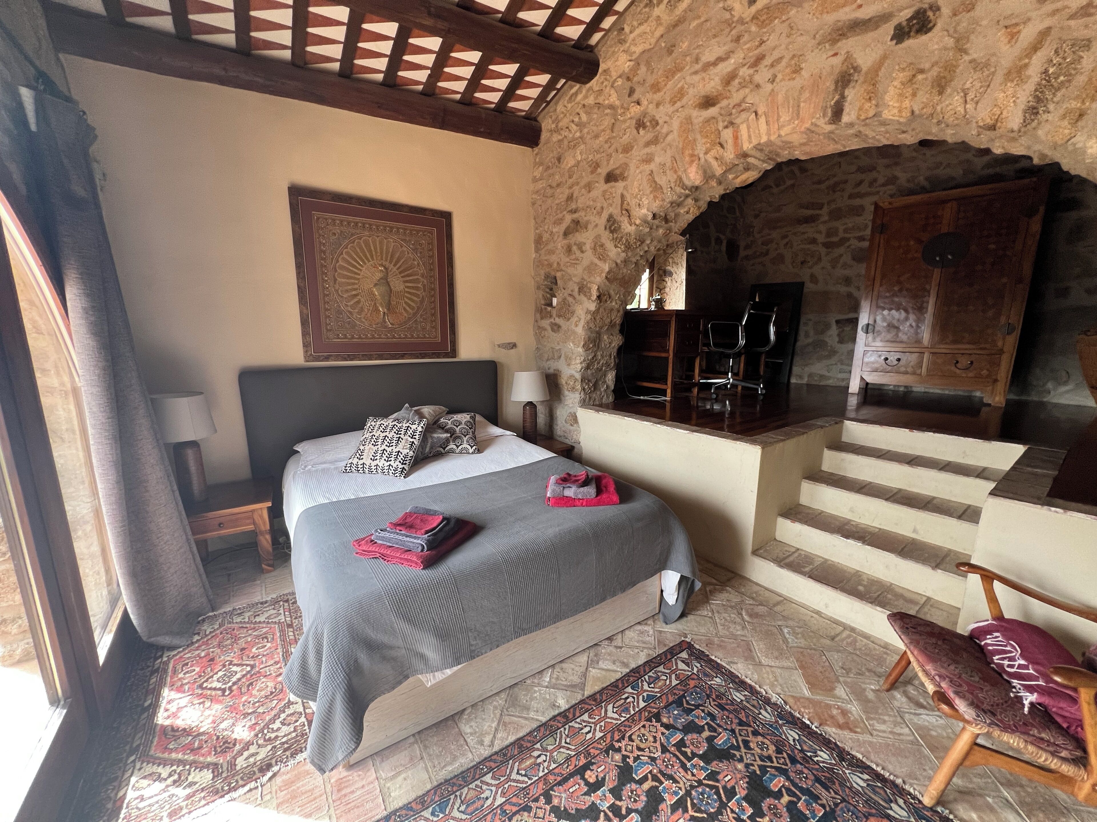 2 dormitorios, cuna de viaje, wifi y ropa de cama