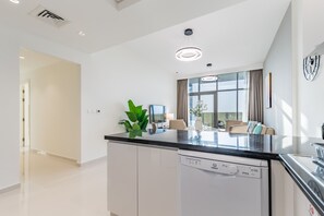 Interior - Elegant 2BR in Tower 108 Jumeirah Village Circle by Deluxe Holiday Homes (Dubai)