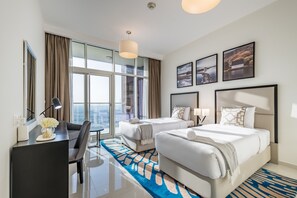 1 bedroom, in-room safe, iron/ironing board, free WiFi