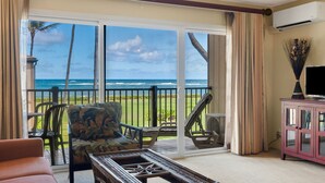 TV - Pono Kai F207 Oceanview AC, POOL, JACUZZI, BBQ, TENNIS (Kapaa)