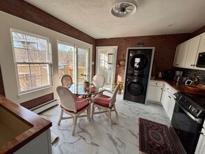 Fridge, microwave, oven, stovetop - The Sun Filled Cozy Creamery (Plainville)