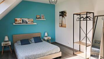 4 chambres, bureau, Wi-Fi