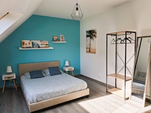 4 chambres, bureau, Wi-Fi