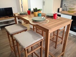 Rome Suite | Private kitchen | Full-size fridge, espresso maker, coffee/tea maker, electric kettle