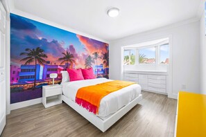 5 bedrooms, iron/ironing board, WiFi, bed sheets