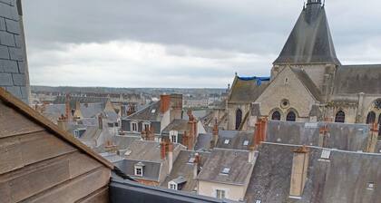 Atypical, terrace, breathtaking view, city center
