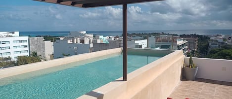 Apartment, 1 Bedroom, Balcony, City View | Pool | Outdoor pool