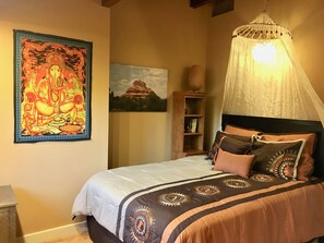 2 dormitorios, tabla de planchar con plancha, wifi y ropa de cama