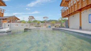 6 indoor pools, seasonal outdoor pool