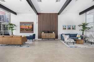 Sala de estar en el lobby