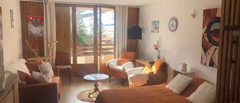 1 bedroom, desk, iron/ironing board