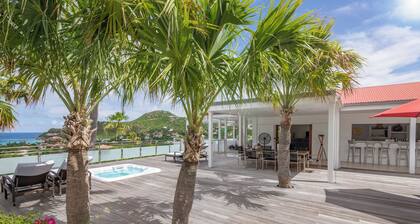 Villa St Jean - Panoramic view of the bay - 3 bedrooms - swimming pool - Heated Spa