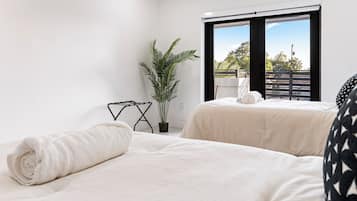 4 dormitorios, tabla de planchar con plancha, wifi gratis y ropa de cama