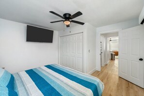 2 Schlafzimmer, Reisekinderbett, kostenloses WLAN