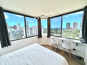 1 bedroom, desk, iron/ironing board, free WiFi