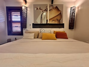 Quadrupla Luxury, vista mare | Biancheria in cotone egiziano, biancheria da letto di alta qualità