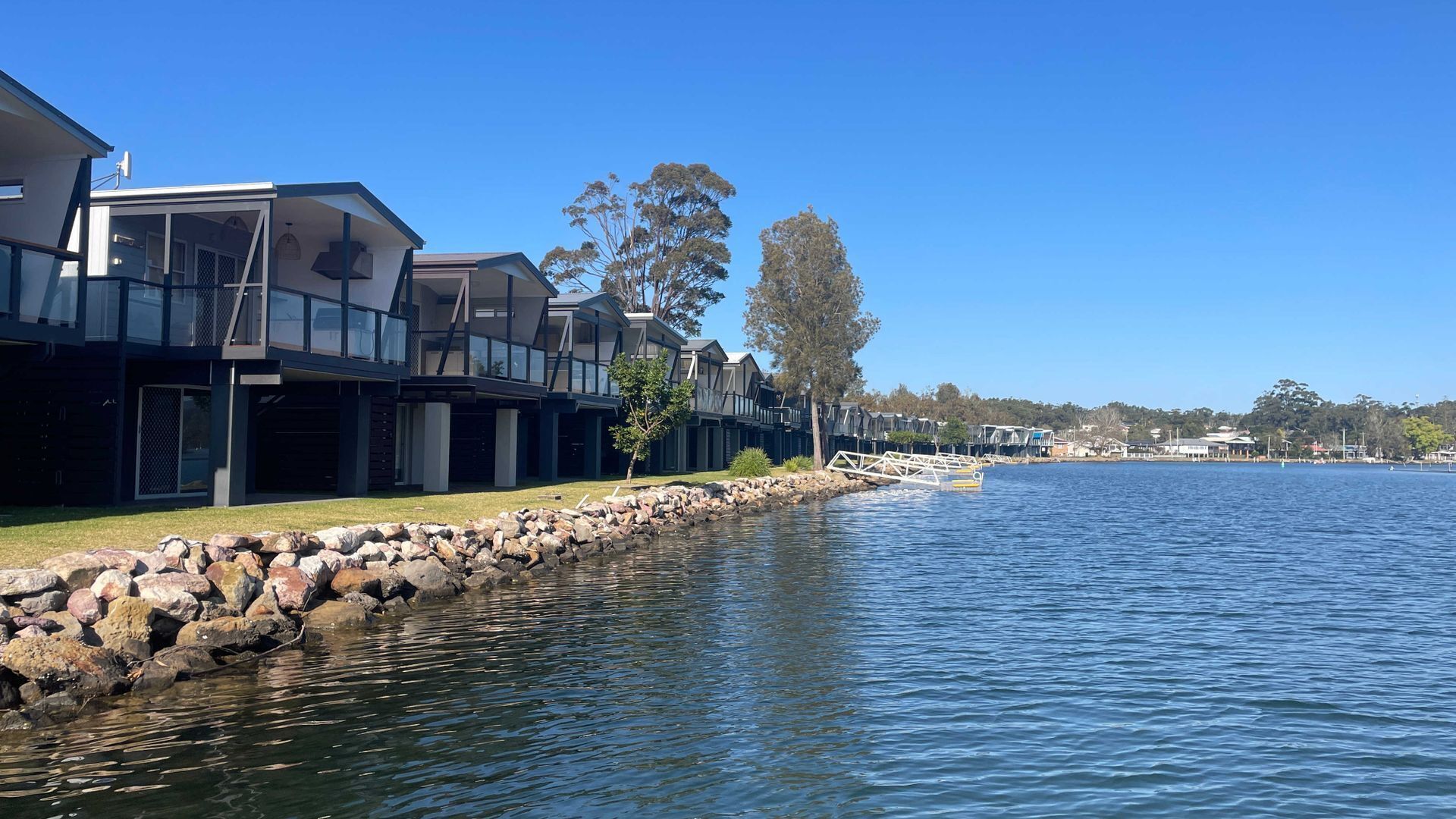 Looking North from the main channel.