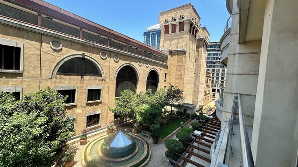 Departamento de lujo, 1 habitación, vista al jardín | Vista al jardín