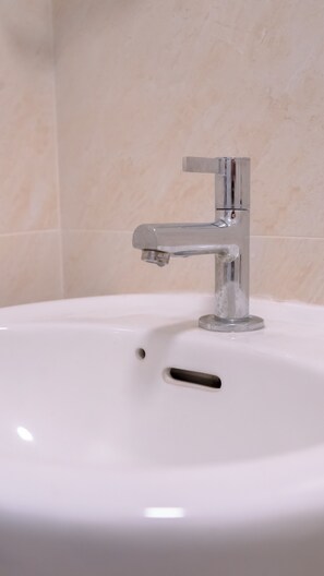 SĂšche-cheveux, serviettes fournies, savon, papier toilette