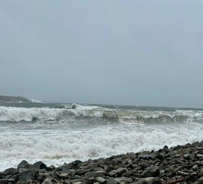 Sun loungers, beach towels
