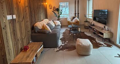 3 bedroom flat in Briançon-Serre Chevalier, 150m from lift, shops & restaurants