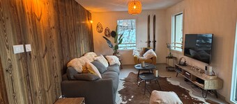 3 bedroom flat in Briançon-Serre Chevalier, 150m from lift, shops & restaurants