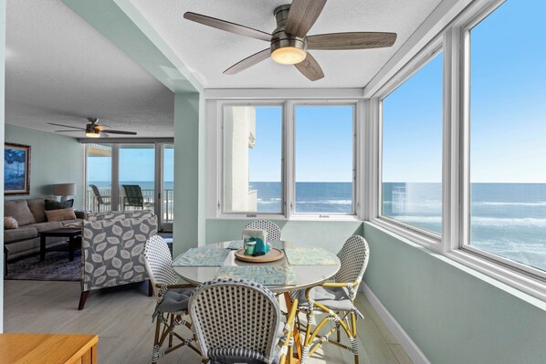 Dining - Welcome to 619B at Smyrna Beach Club, charming 2-bedroom, 2-bathroom at coveted SBC! (New Smyrna Beach)