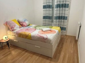 1 bedroom, iron/ironing board, WiFi, bed sheets