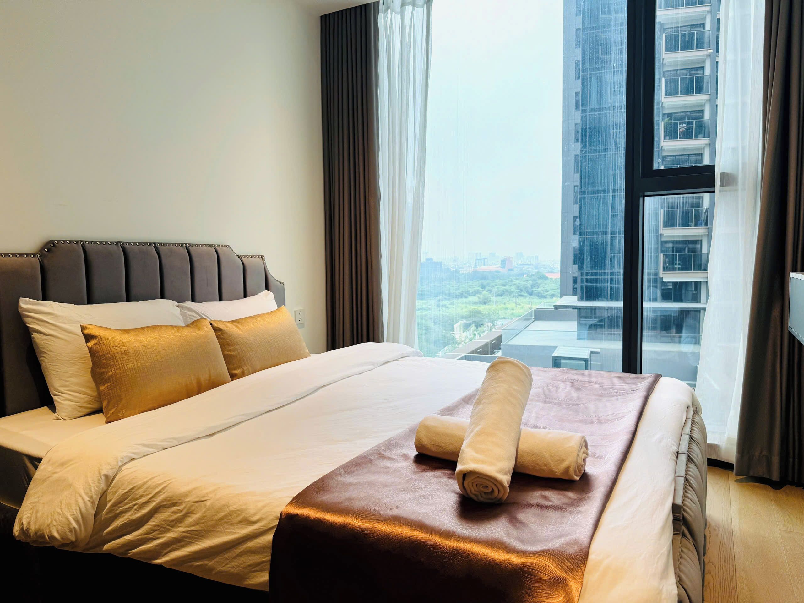 Suíte presidencial, 1 quarto, acesso ao Club Lounge, vista para a cidade | Vista do quarto