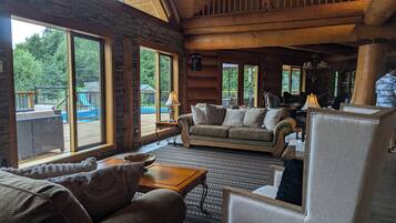 Een smart-tv en videogames