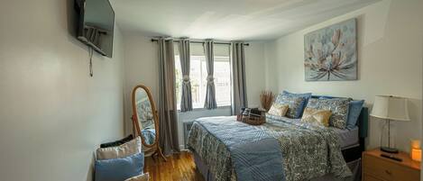2 habitaciones, tabla de planchar con plancha y wifi gratis