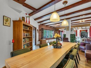 Villa | Dining - Comfortable Holiday Home With View (Vidochov)