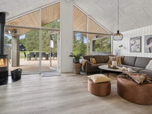 House | Living area - 5 Star Holiday Home in Romo (Rømø)